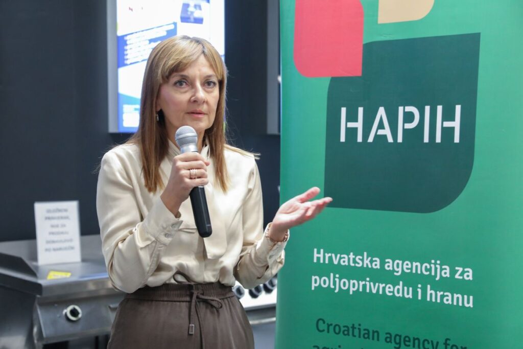 Sanja Kolarić Kravar, načelnica Sektora za kvalitetu hrane pri Ministarstvu poljoprivrede, šumarstva i ribarstva.